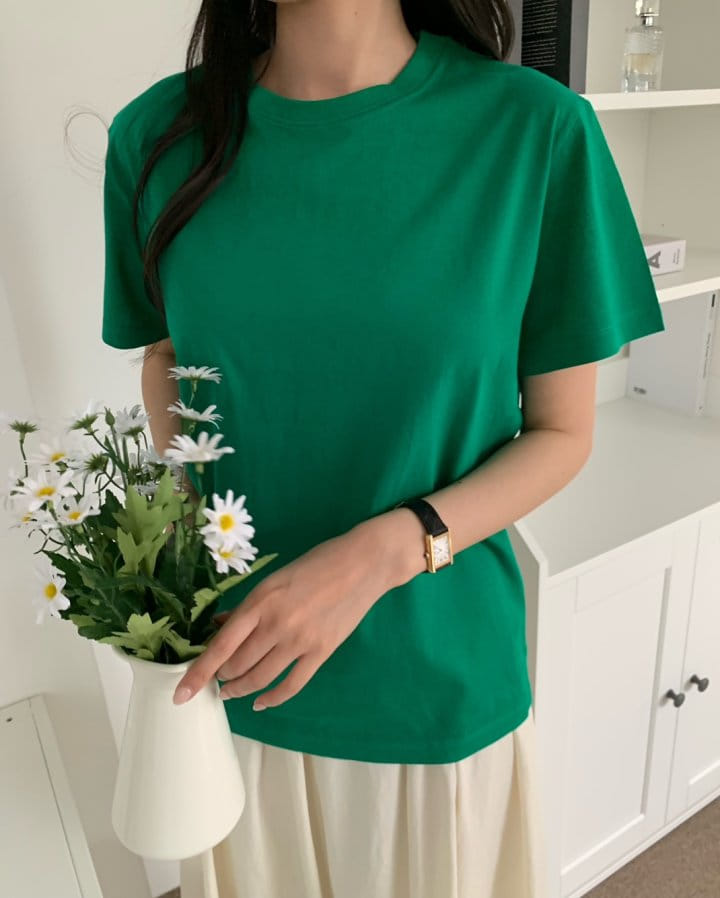 Allu - Korean Women Fashion - #thelittlethings - Silkey Round Tee - 5
