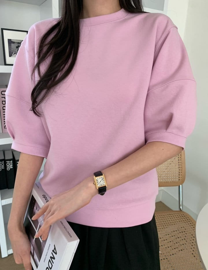 Allu - Korean Women Fashion - #womensfashion - Monble Puff Tee - 7