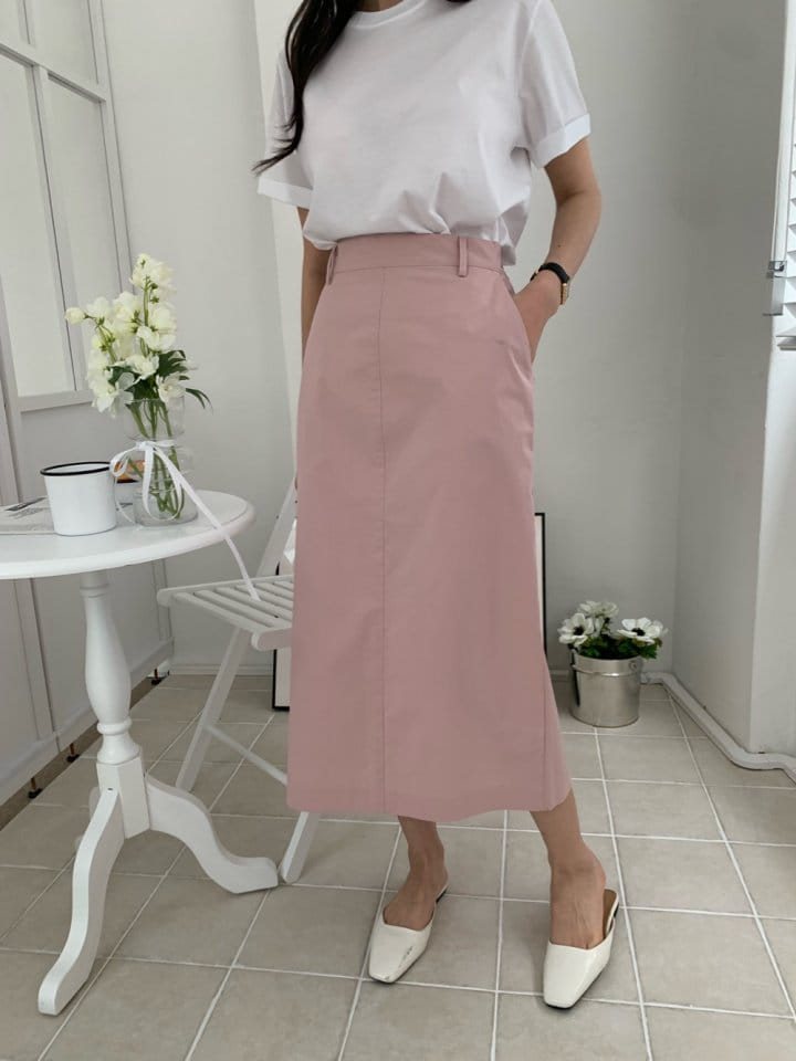 Allu - Korean Women Fashion - #womensfashion - Bibi Long Span Skirt - 10