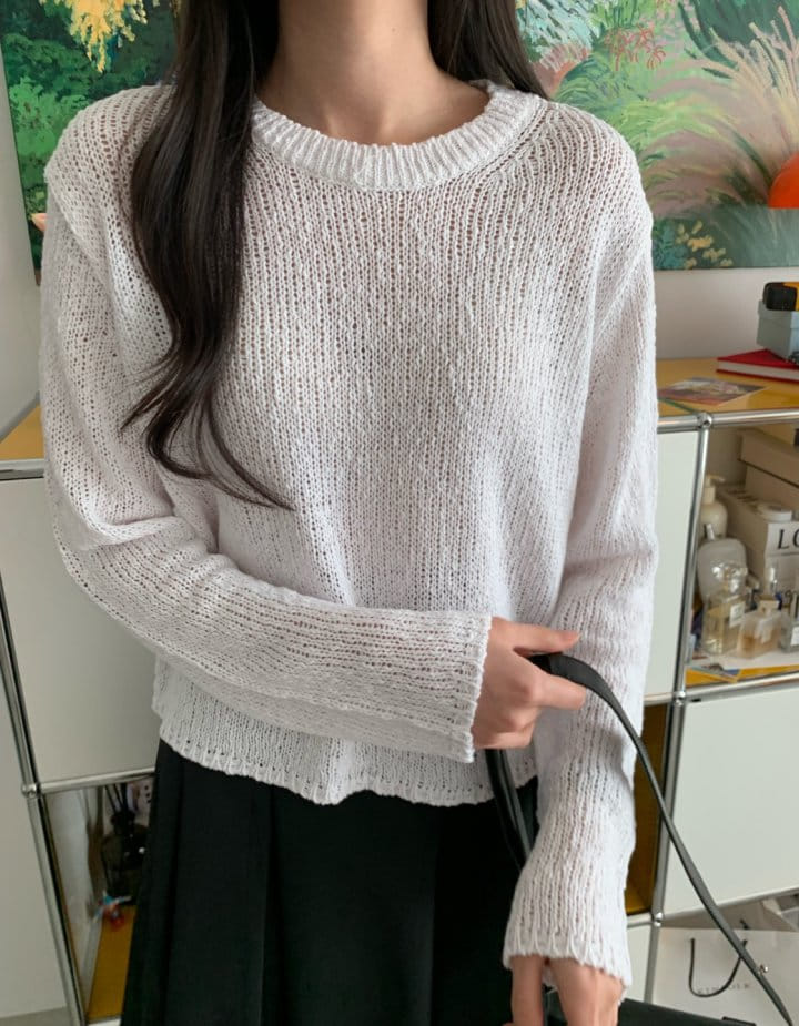 Allu - Korean Women Fashion - #womensfashion - Du Linen Knit - 5