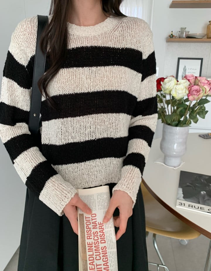 Allu - Korean Women Fashion - #womensfashion - Du Linen Knit - 7