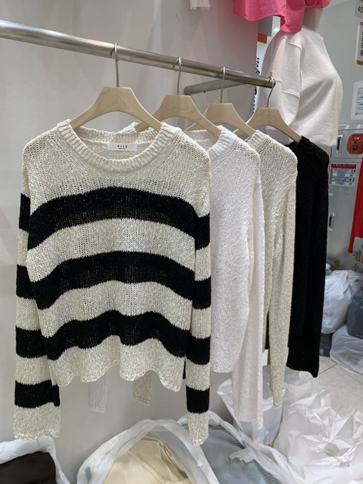 Allu - Korean Women Fashion - #womensfashion - Du Linen Knit - 9