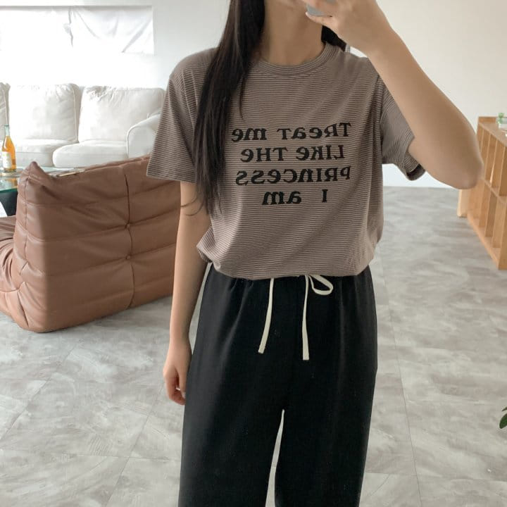 Another Plan - Korean Women Fashion - #momslook - Trit St Tee - 5
