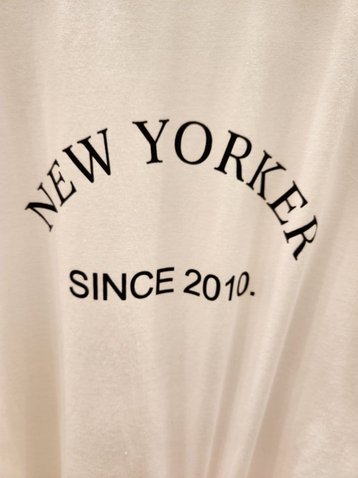 Another Plan - Korean Women Fashion - #momslook - New Yorker Modal Tee - 3