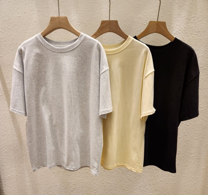 Another Plan - Korean Women Fashion - #momslook - Lovely Back Tee - 10