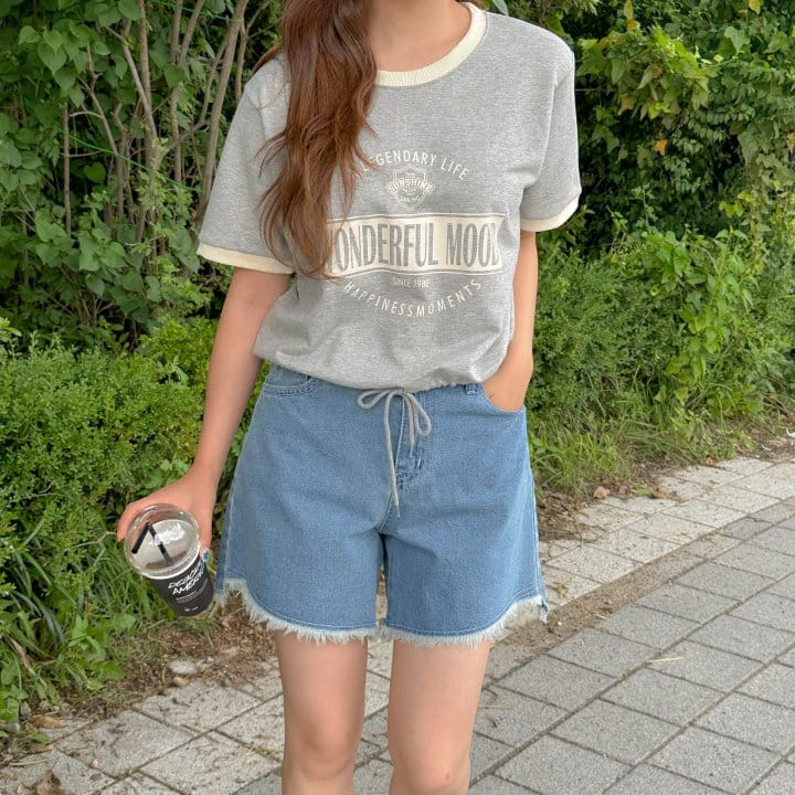 Another Plan - Korean Women Fashion - #momslook - Wonderful Rop Tee