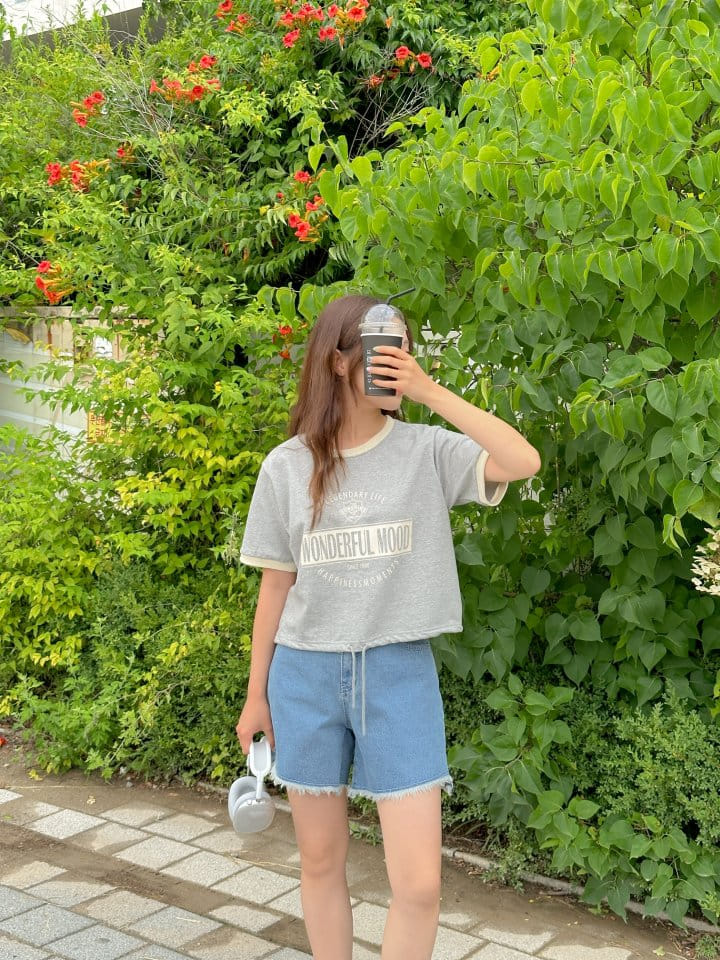 Another Plan - Korean Women Fashion - #momslook - Wonderful Rop Tee - 5