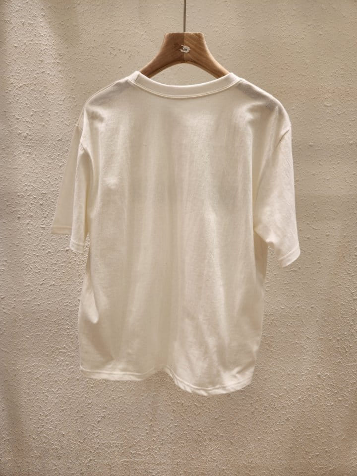 Another Plan - Korean Women Fashion - #momslook - Bling Tee - 5