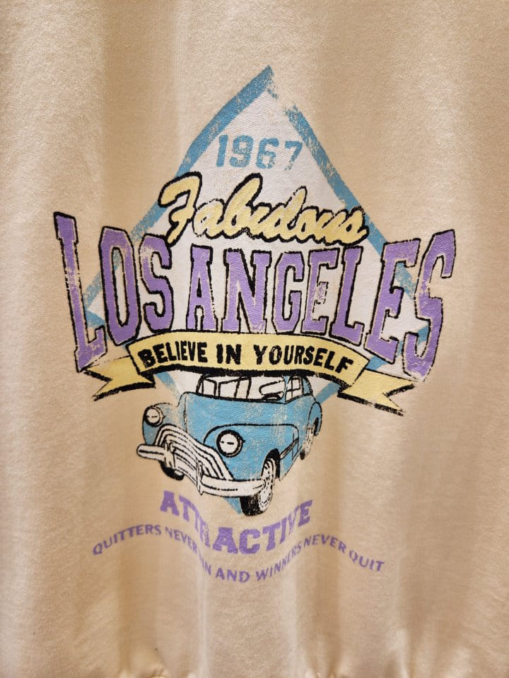 Another Plan - Korean Women Fashion - #pursuepretty - LA Car Sweatshirt - 6