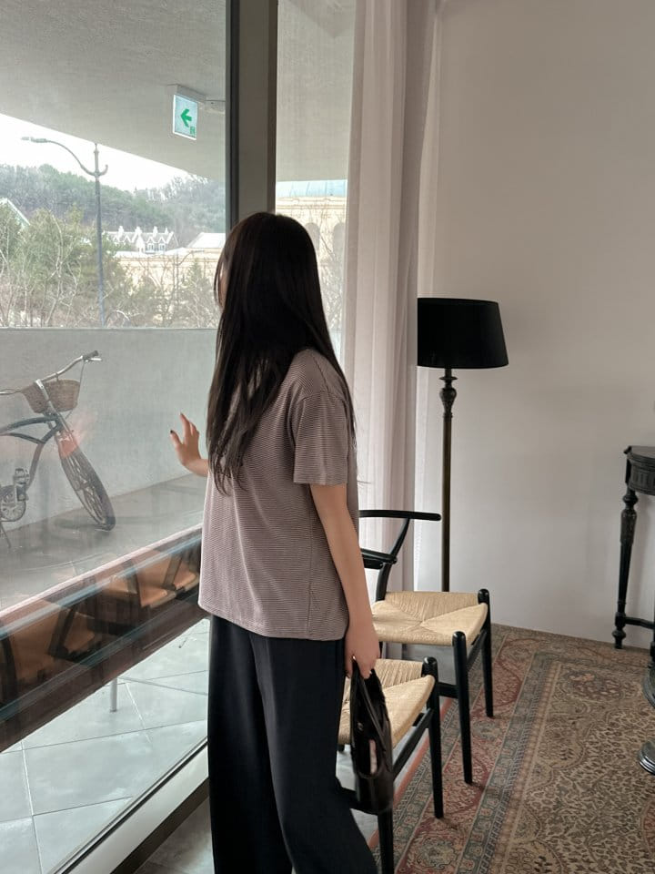 Another Plan - Korean Women Fashion - #restrostyle - Trit St Tee - 10
