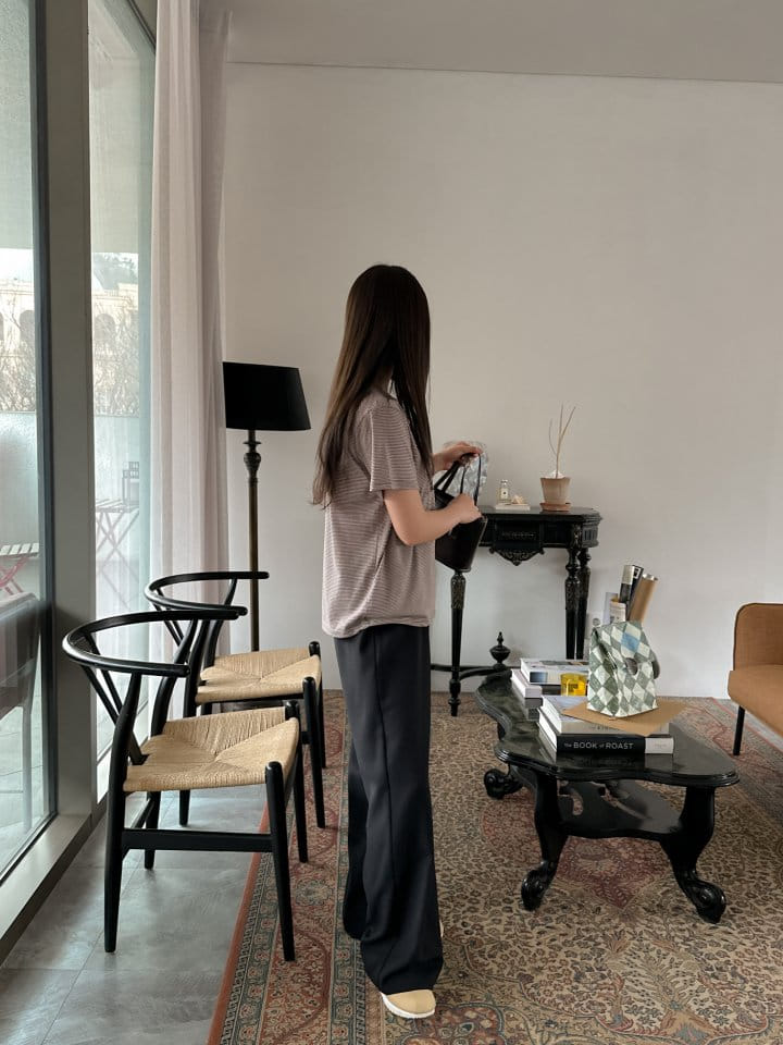 Another Plan - Korean Women Fashion - #romanticstyle - Trit St Tee - 11