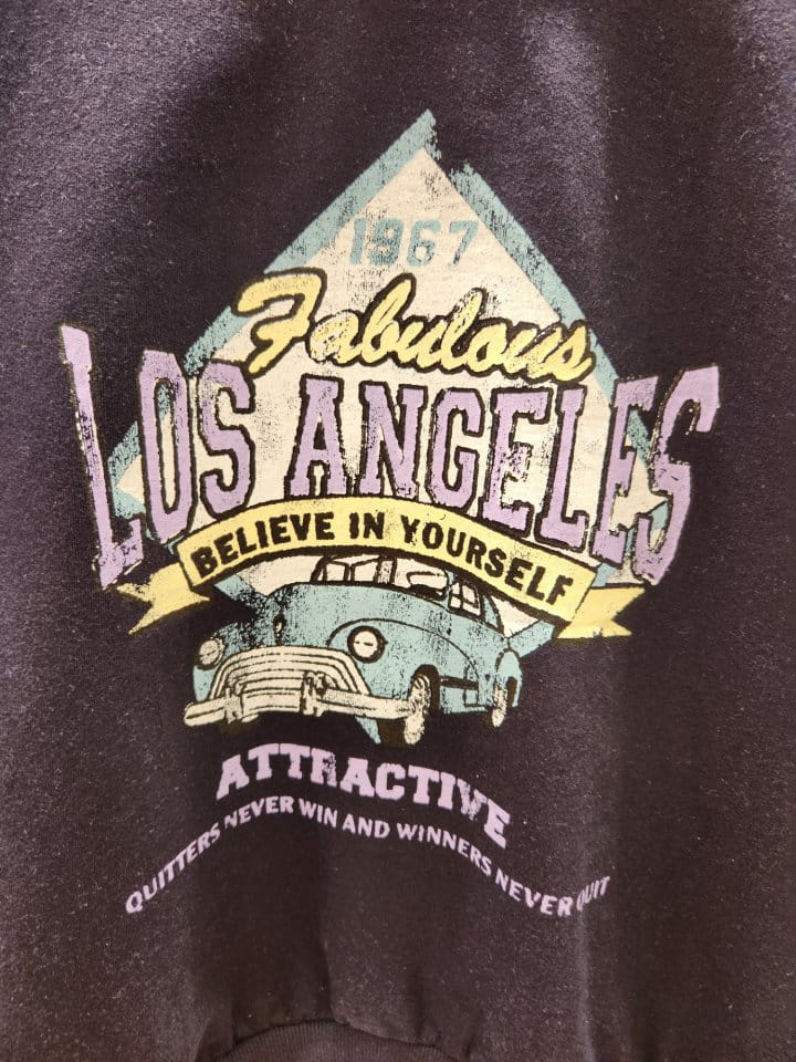 Another Plan - Korean Women Fashion - #romanticstyle - LA Car Sweatshirt - 8