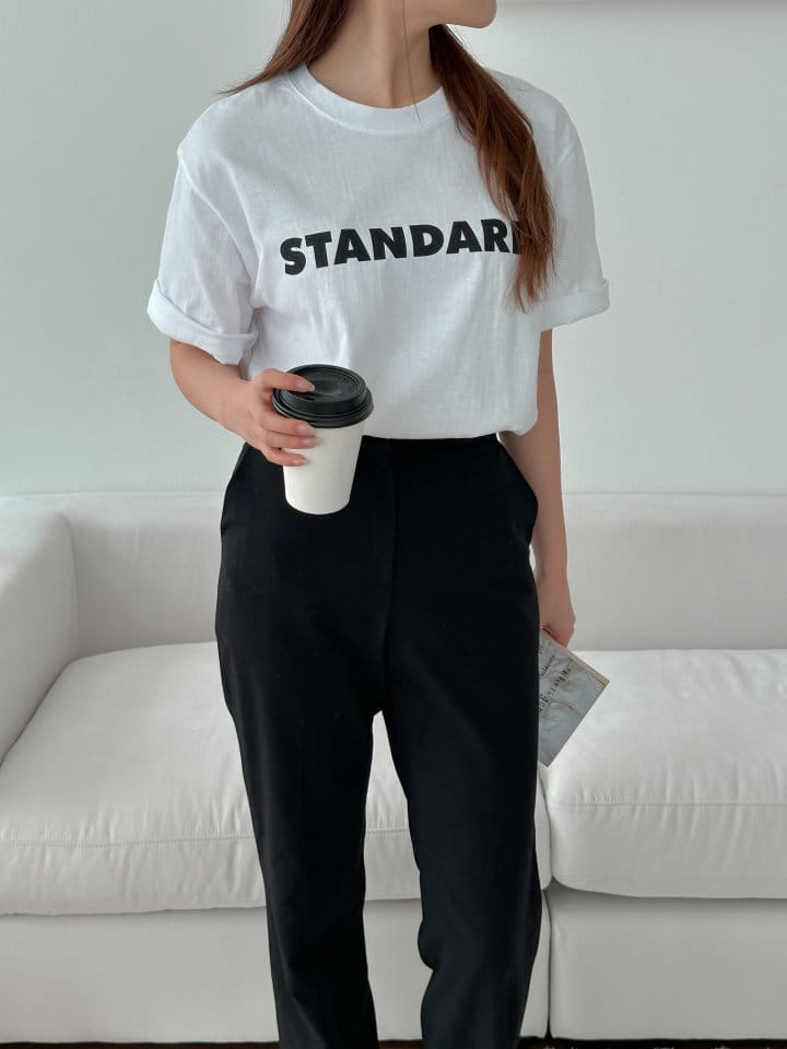 Another Plan - Korean Women Fashion - #vintageinspired - Standard Tee - 2