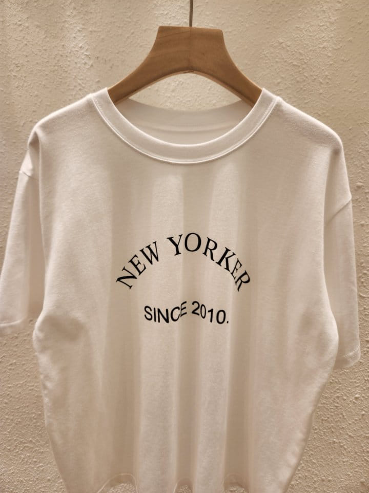 Another Plan - Korean Women Fashion - #womensfashion - New Yorker Modal Tee - 2