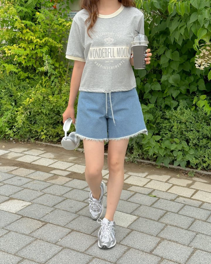 Another Plan - Korean Women Fashion - #momslook - Wonderful Rop Tee - 4
