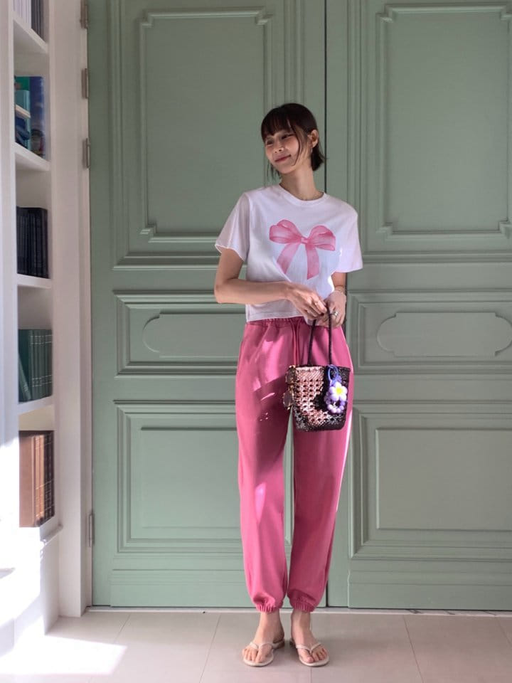 Arc - Korean Women Fashion - #womensfashion - Ribbon Tee - 10