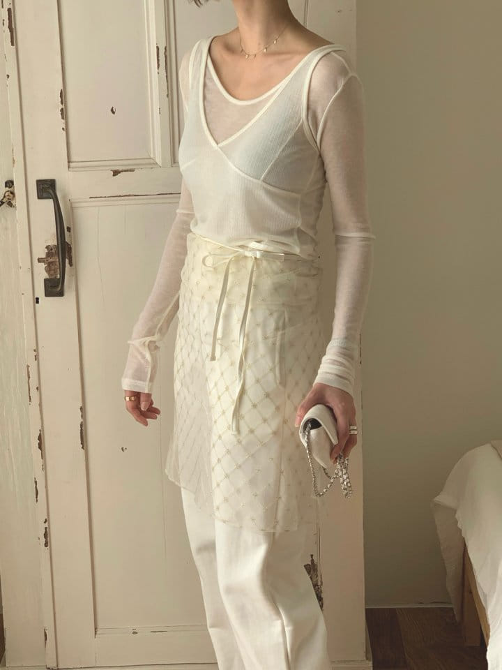 Arc - Korean Women Fashion - #momslook - See Through Set - 4