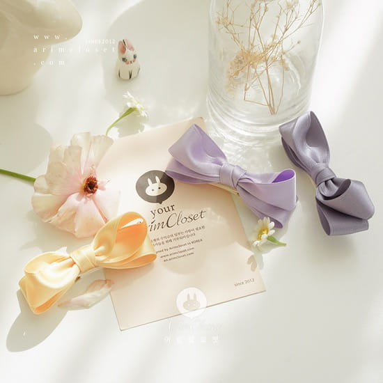 Arim Closet - Korean Children Fashion - #discoveringself - Volume Ribbon Pin