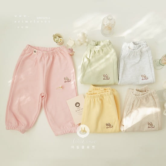 Arim Closet - Korean Children Fashion - #minifashionista - Cute Rabbit C Pants