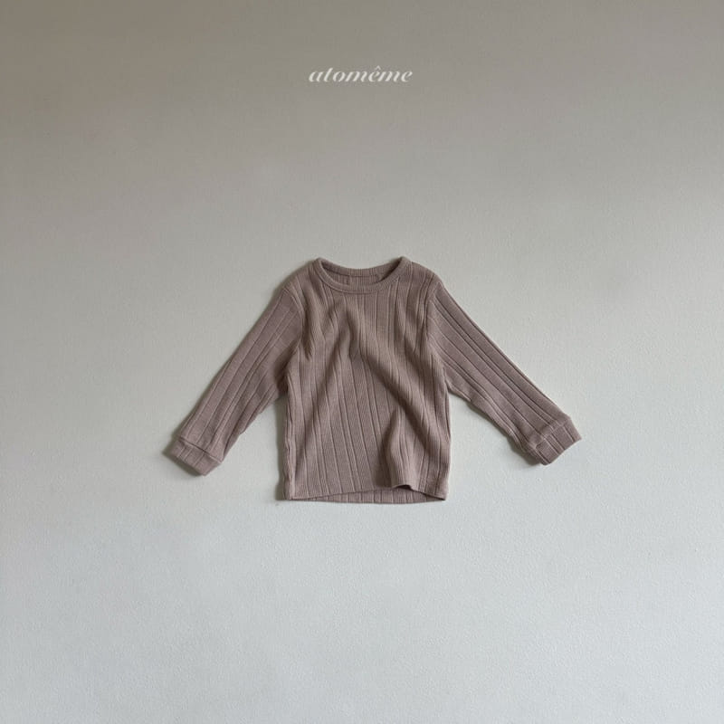 Atomeme - Korean Baby Fashion - #babyoninstagram - Soft Round Tee - 6