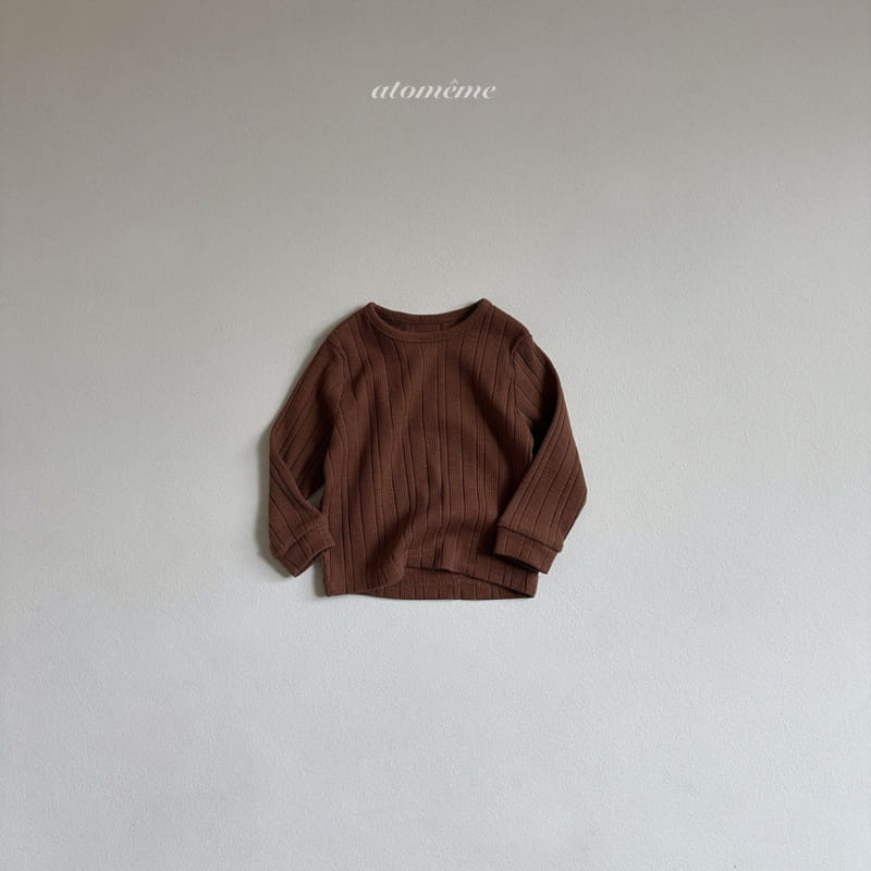 Atomeme - Korean Baby Fashion - #babyootd - Soft Round Tee - 7