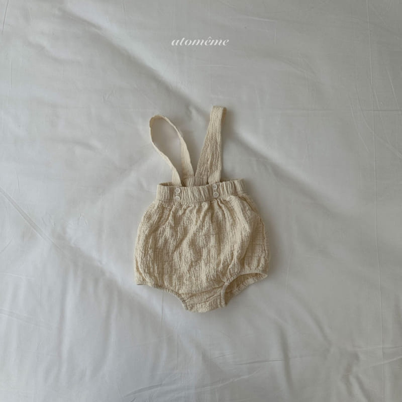 Atomeme - Korean Baby Fashion - #babywear - Shuring Dungarees Bloomers - 3
