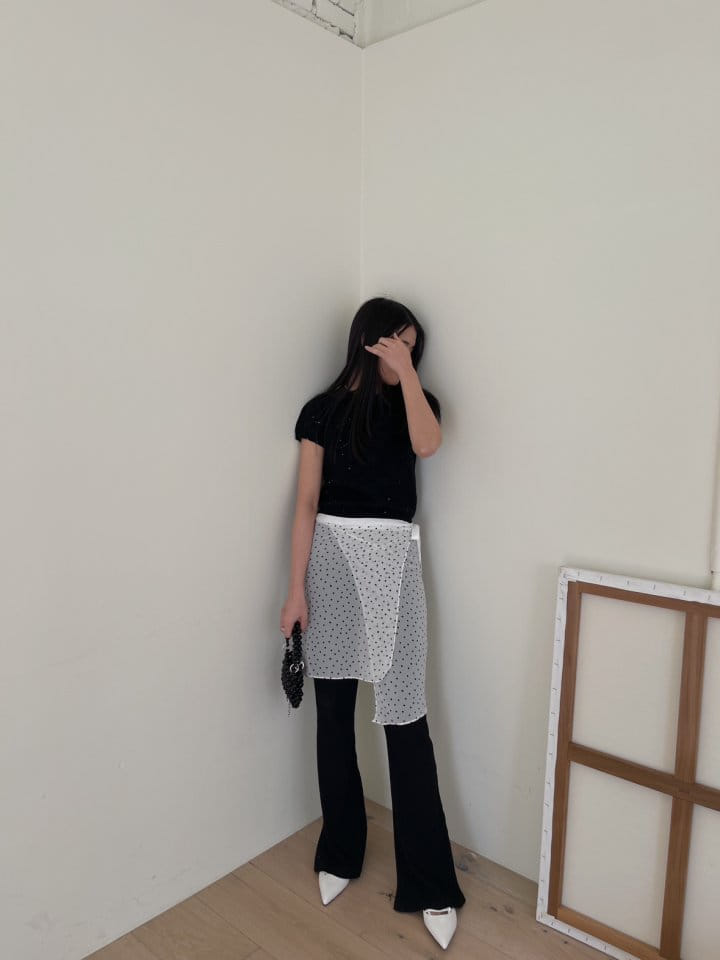 Attention-plz-Korean Women Fashion - #momslook - Back Slit Tam Tam Pants - 10