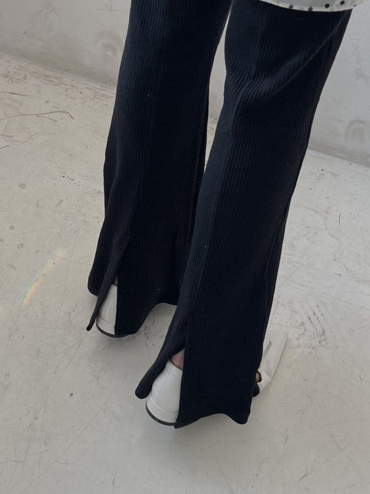 Attention-plz-Korean Women Fashion - #womensfashion - Back Slit Tam Tam Pants - 6