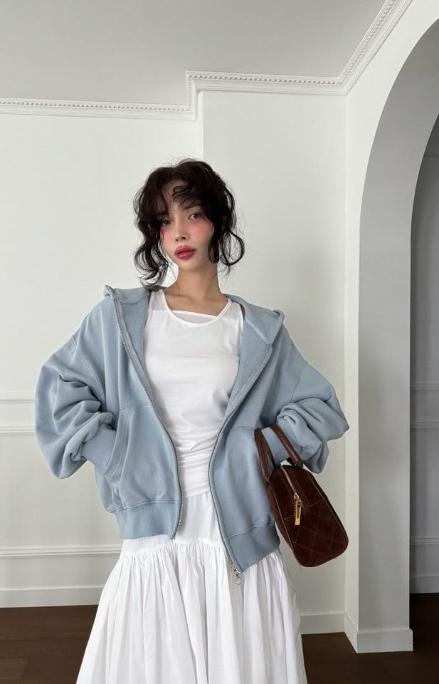 Auver_Fit - Korean Women Fashion - #momslook - Sailor Hoody Jumper - 2