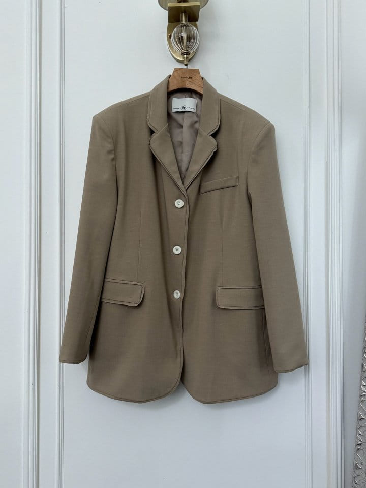 Auver_Fit - Korean Women Fashion - #womensfashion - Bias Jacket - 8