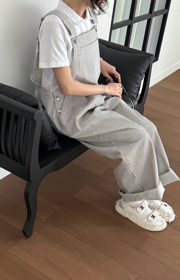 Auver_Fit - Korean Women Fashion - #womensfashion - St Dungarees Pants - 6