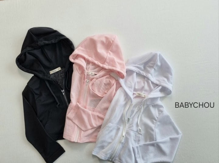 Babychou - Korean Children Fashion - #stylishchildhood - Summer Hoody Zip Up