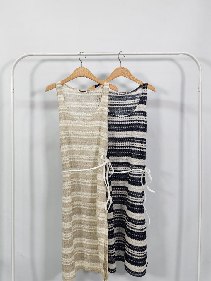 Bbibbi - Korean Women Fashion - #thelittlethings - Hippie Latered One-Piece - 2