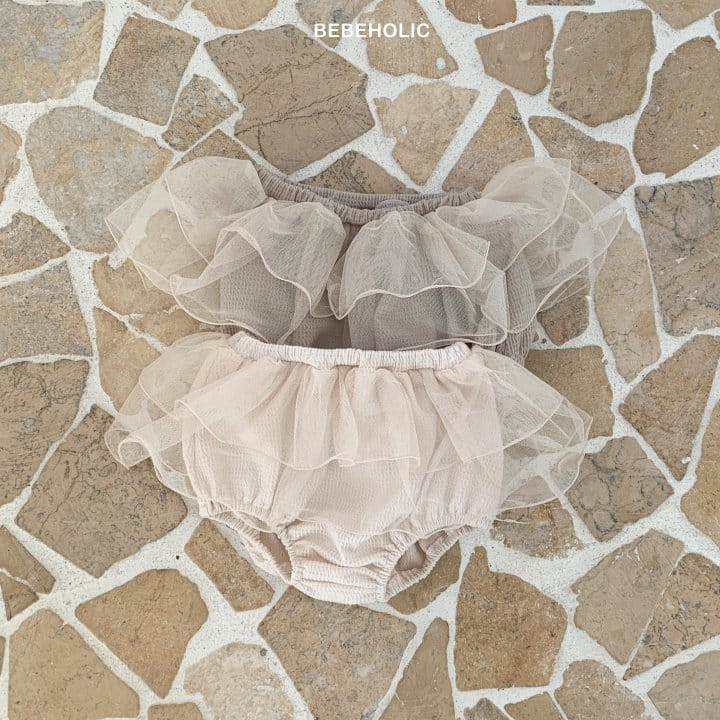 Bebe Holic - Korean Baby Fashion - #babyboutique - Mesh Frill Bloomers - 11