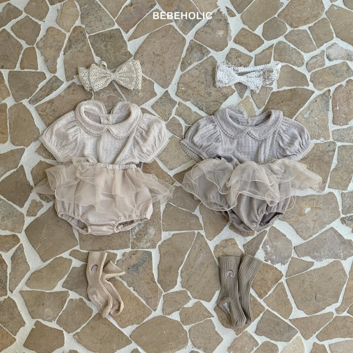 Bebe Holic - Korean Baby Fashion - #babyfever - Mesh Frill Bloomers