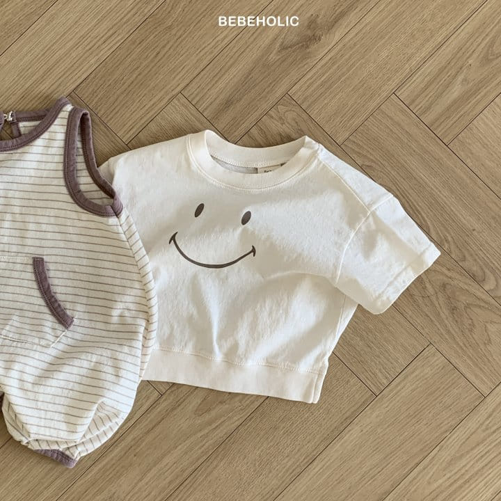 Bebe Holic - Korean Baby Fashion - #babylifestyle - Smile Tee - 5