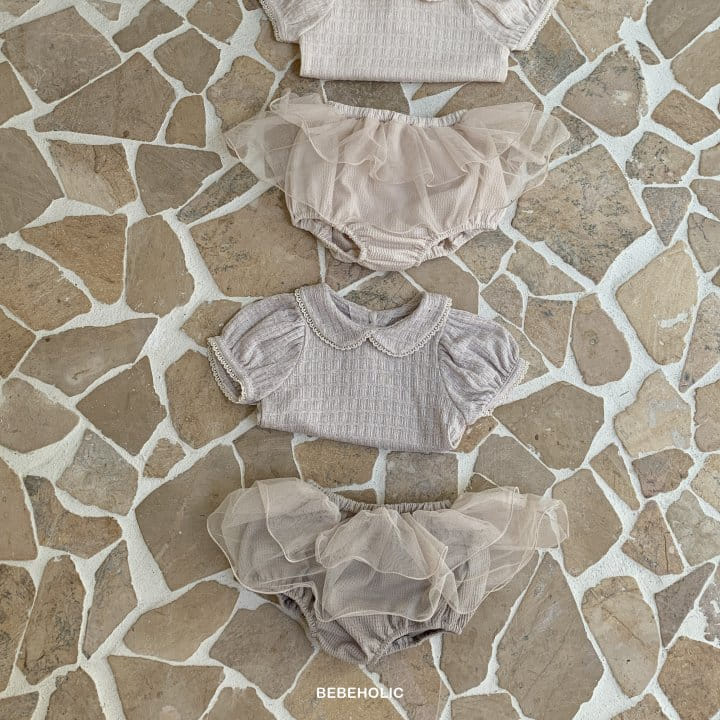 Bebe Holic - Korean Baby Fashion - #babylifestyle - Mesh Frill Bloomers - 4