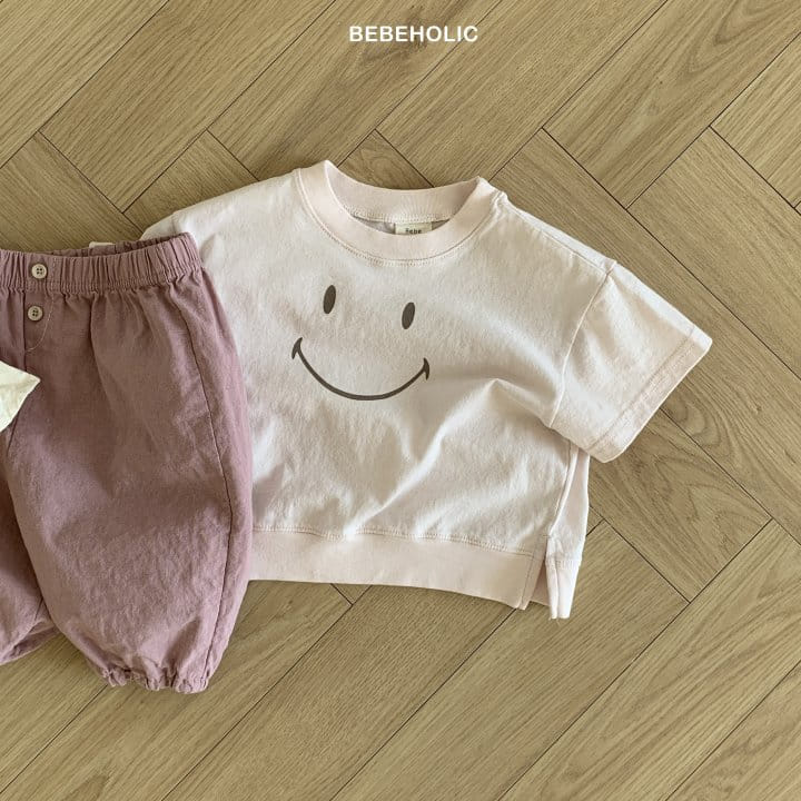 Bebe Holic - Korean Baby Fashion - #babyootd - Smile Tee - 7