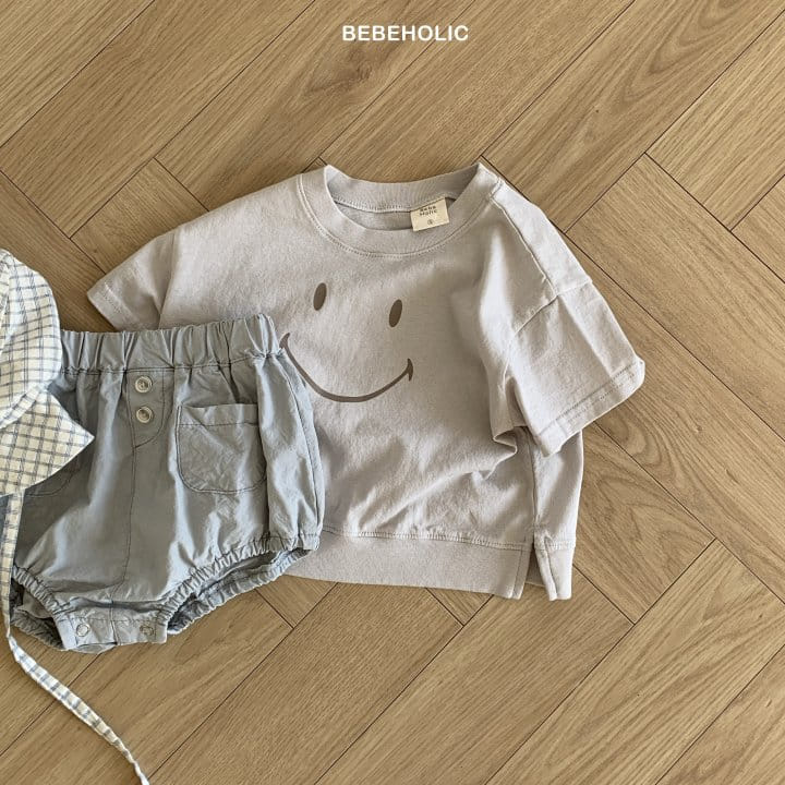 Bebe Holic - Korean Baby Fashion - #babyoutfit - Smile Tee - 9