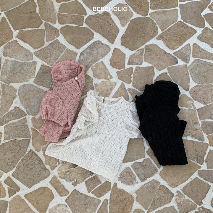 Bebe Holic - Korean Baby Fashion - #babyoutfit - Pie Puff Tee - 11