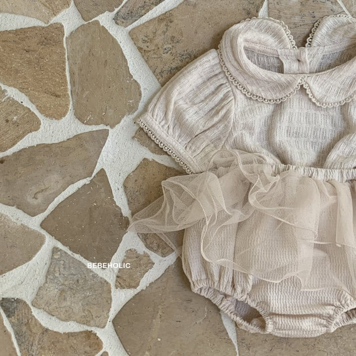 Bebe Holic - Korean Baby Fashion - #babyoutfit - Mesh Frill Bloomers - 6