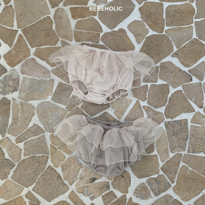 Bebe Holic - Korean Baby Fashion - #onlinebabyshop - Mesh Frill Bloomers - 10