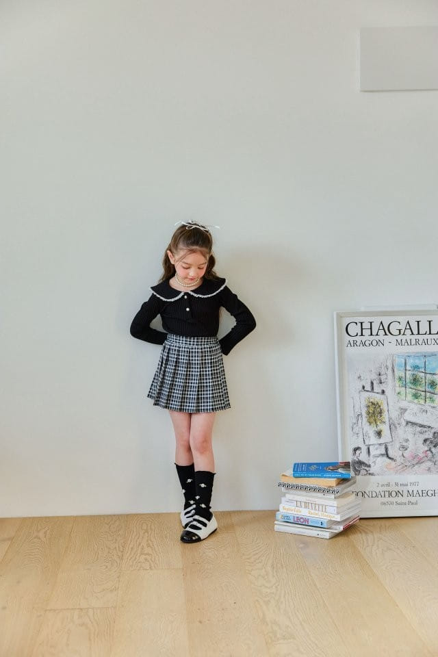Berry Berry - Korean Children Fashion - #Kfashion4kids - Big Check Skirt - 3