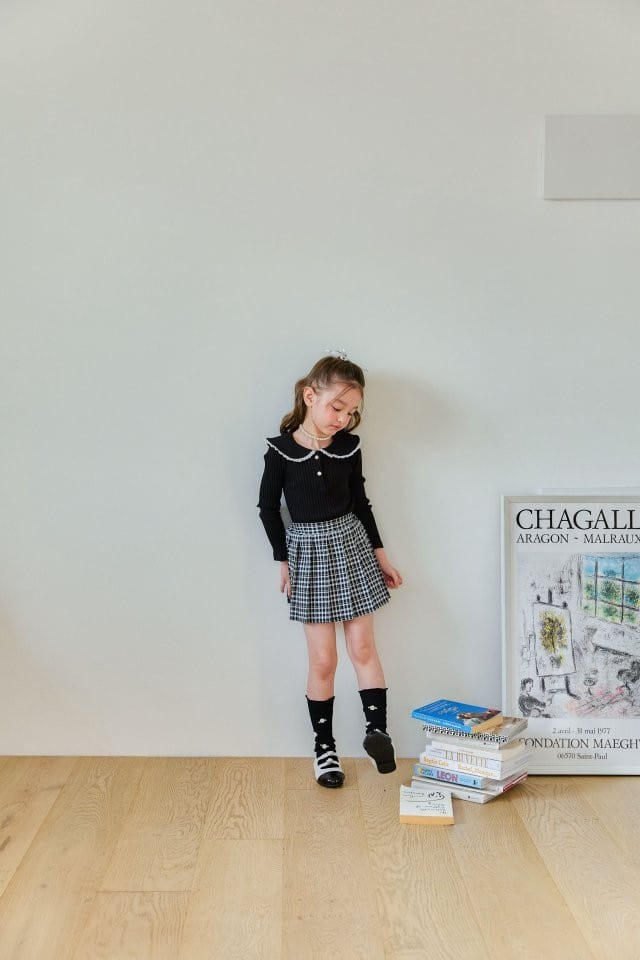 Berry Berry - Korean Children Fashion - #childrensboutique - Circle Collar Tee - 5