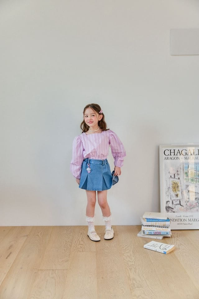 Berry Berry - Korean Children Fashion - #designkidswear - Denim Skirt - 5