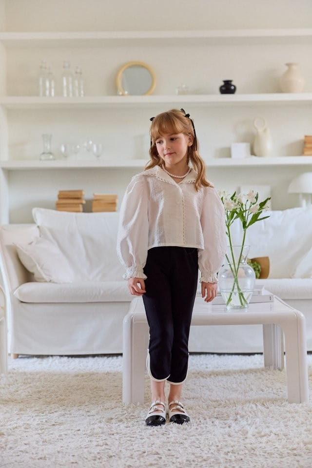 Berry Berry - Korean Children Fashion - #kidsstore - Piping Pants - 7