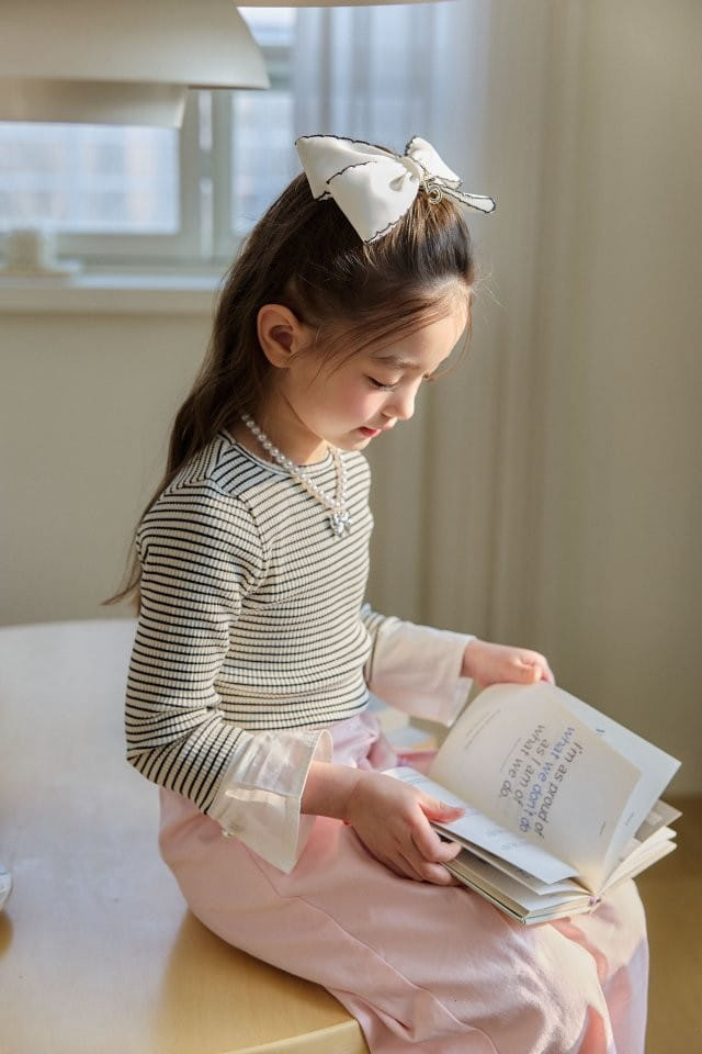 Berry Berry - Korean Children Fashion - #magicofchildhood - Yacht Rib Tee - 6