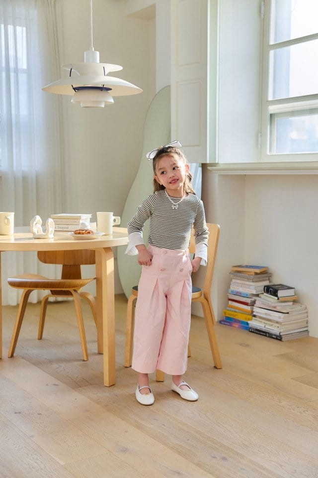 Berry Berry - Korean Children Fashion - #prettylittlegirls - Yacht Rib Tee - 8