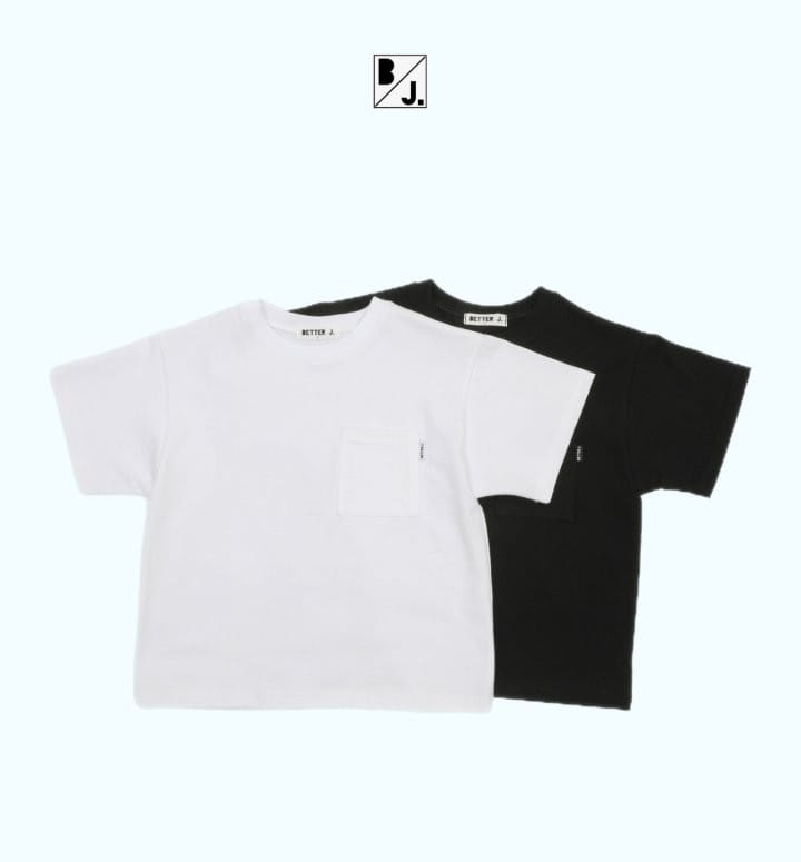 Better j - Korean Children Fashion - #fashionkids - Pocket Over Tee - 2