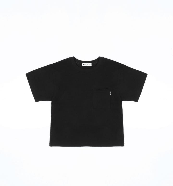 Better j - Korean Children Fashion - #kidsshorts - Pocket Over Tee - 3